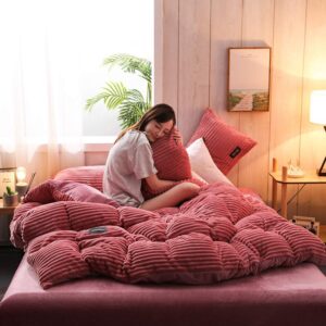 Coral Velvet Duvet 4pcs 6by6