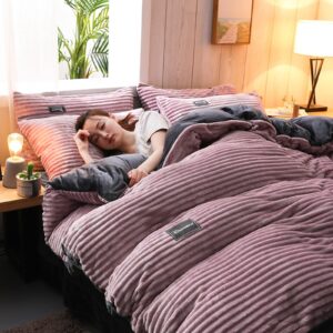 Coral Velvet Duvet 4pcs 6by6