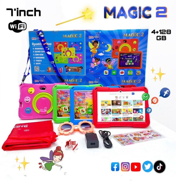 Bebe Tab Magic 2 Kids Learning Tablet 4GB RAM 128GB ROM WiFi Connection Only