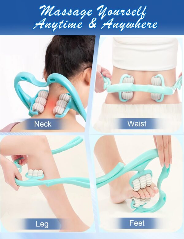 Neck, Waist, Leg, Feet, Back 5 in 1 Multifunctional Massager - Image 2