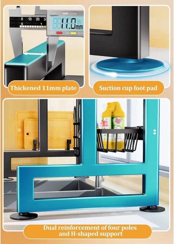 Over Sink Dish Drying Rack - Image 7
