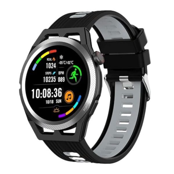 HainoTeko C2 Smartwatch 46mm Germany – Bluetooth Call – IP68 – For Android & IOS | Black