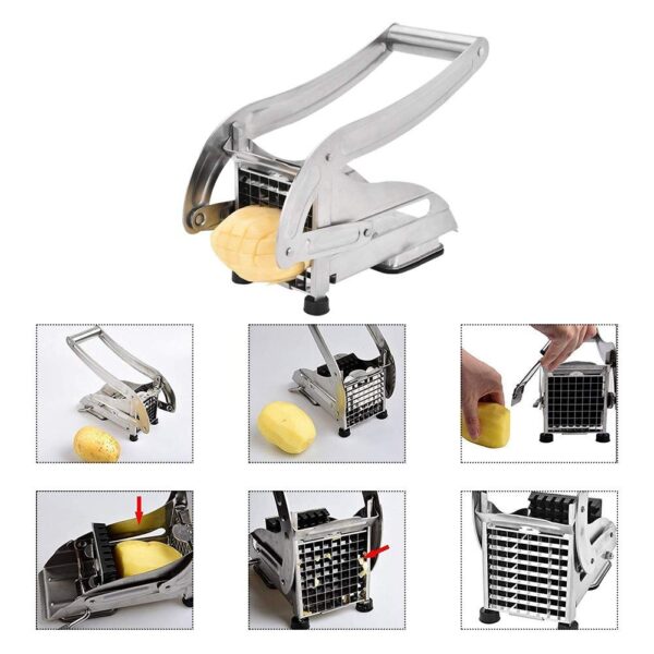 Potato Chips Cutter - Stainless Steel - Image 2