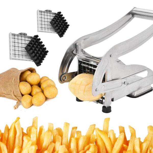 Potato Chips Cutter - Stainless Steel - Image 4