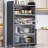 Kitchen Organizer And Storage Cabinet