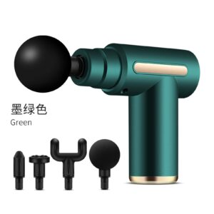 Massage Gun, Deep Tissue Massager Electric Handheld - Green