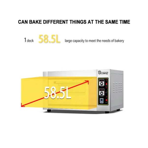 Yearmay Electric Commercial Oven Single Deck 1 Tray Professional Baking Oven - Image 4