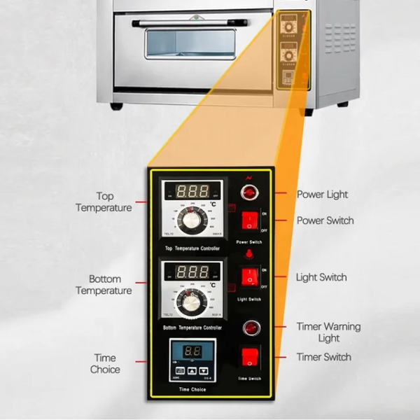 Yearmay Electric Commercial Oven Single Deck 1 Tray Professional Baking Oven - Image 5