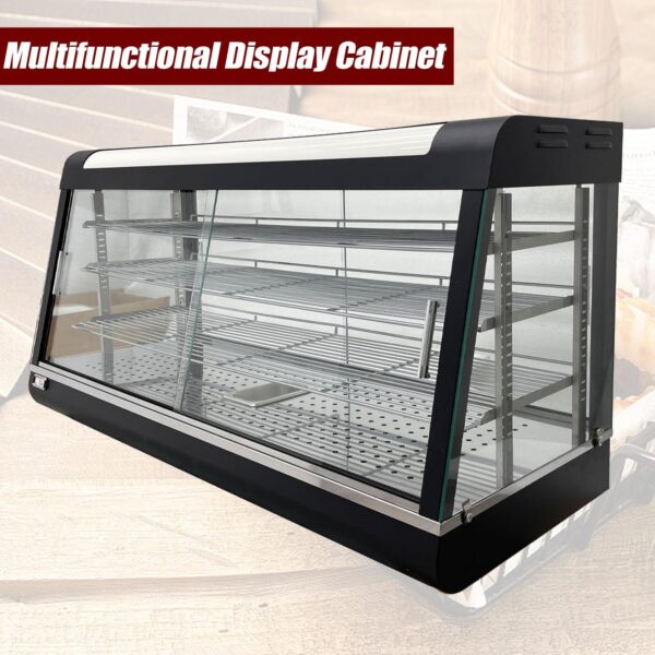 Electric Commercial Food Warmer Multifunctional Display Cabinet - Image 4