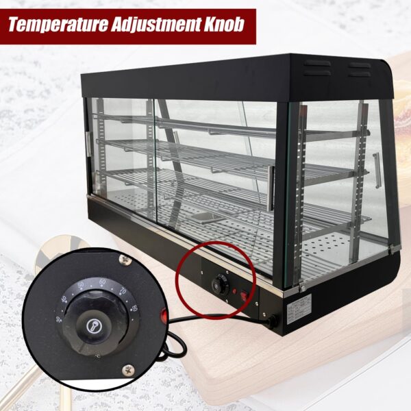 Electric Commercial Food Warmer Multifunctional Display Cabinet - Image 3