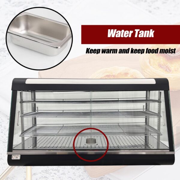 Electric Commercial Food Warmer Multifunctional Display Cabinet - Image 6