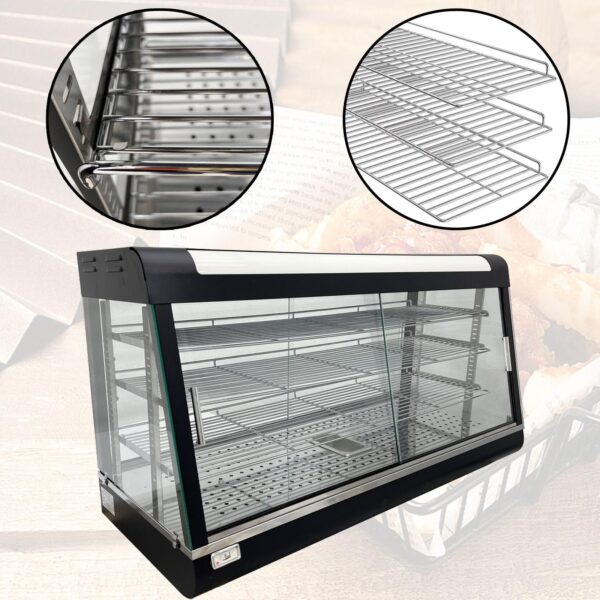 Electric Commercial Food Warmer Multifunctional Display Cabinet - Image 5