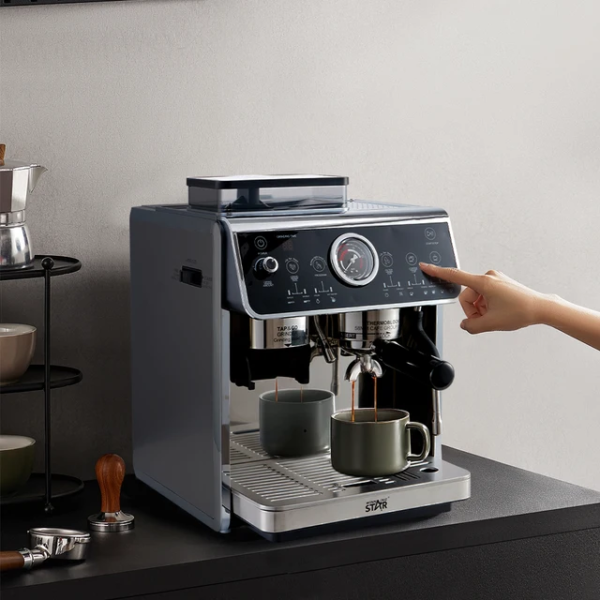Winningstar Commercial Coffee Machine [Espresso Machine] 20 Bar Pump Pressure w Coffee Grinder - Image 7