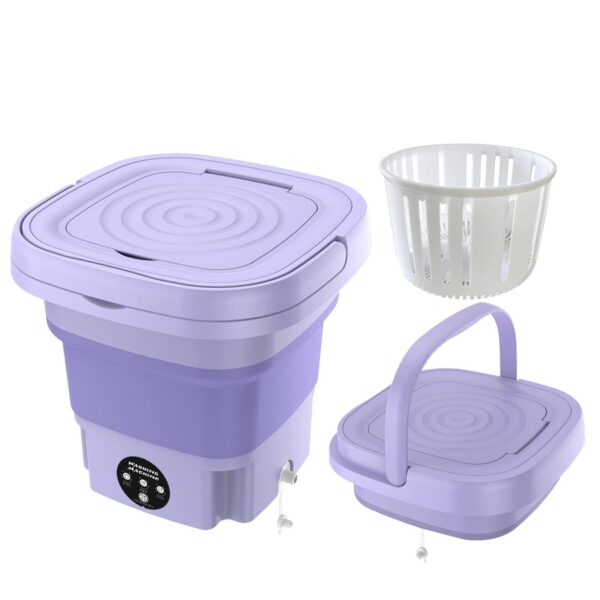 Portable Mini Washing Machine Foldable - Image 3