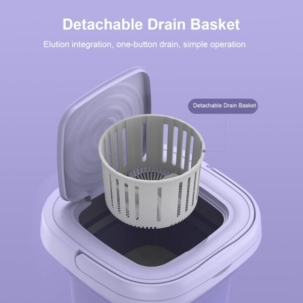 Portable Mini Washing Machine Foldable - Image 5