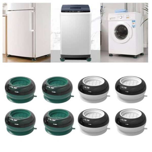 Anti-vibration Washing Machine Pads & Stands 4pcs