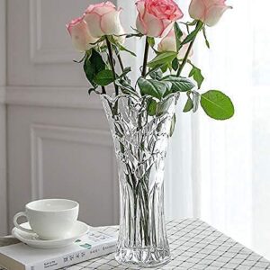 Crystal Flower Vase Pot Glass