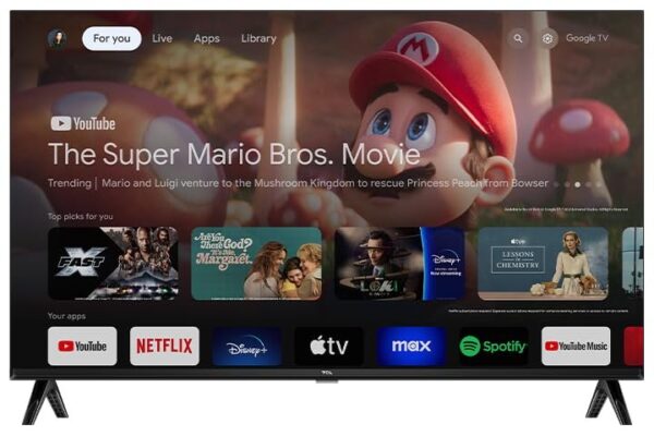 TCL 32 inch Smart Google Android TV 32S5400AF Bluetooth, Netflix, YouTube, DStv Stream App - Image 4