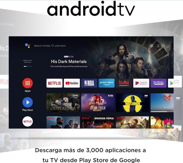 TCL 32 inch Smart Google Android TV 32S5400AF Bluetooth, Netflix, YouTube, DStv Stream App - Image 3