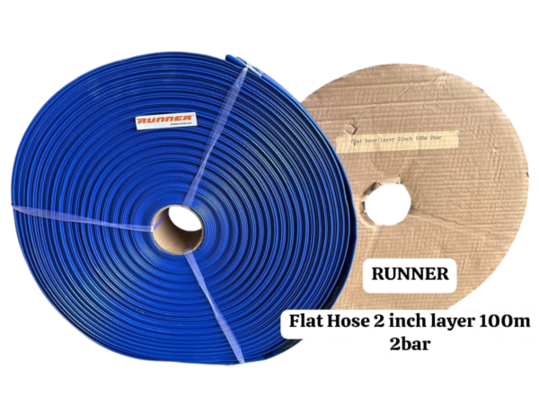 Flat Hose 2 inch layer 100m 2Bar