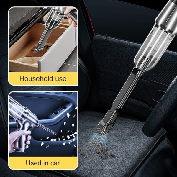 Car & Household Portable Mini Vacuum Cleaner - Image 3