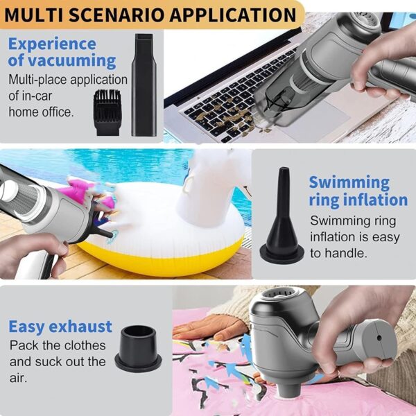 Car & Household Portable Mini Vacuum Cleaner - Image 4