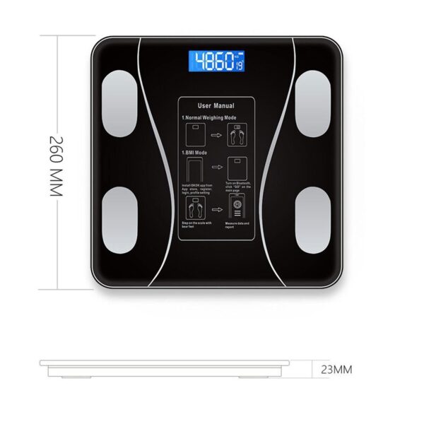 Smart Body Health Monitor Electronic Scale - Image 4