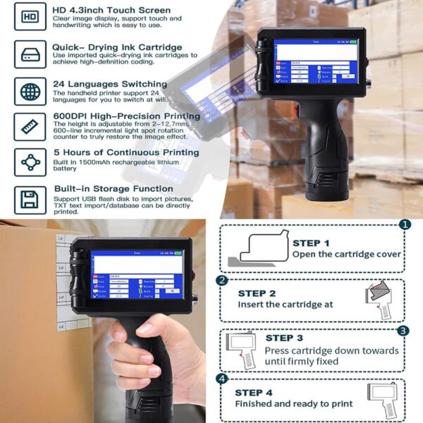 Handheld Inkjet Printer - Image 6