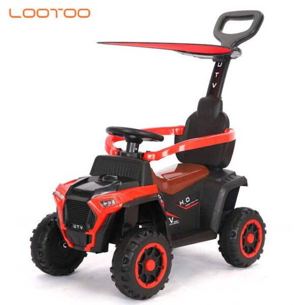 Kids Rechargeable Electric Bike Cars Push Upto 5yrs - Red