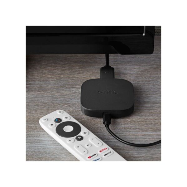 Onn Android TV 4K UHD Streaming Device Box with Remote Control - Image 6