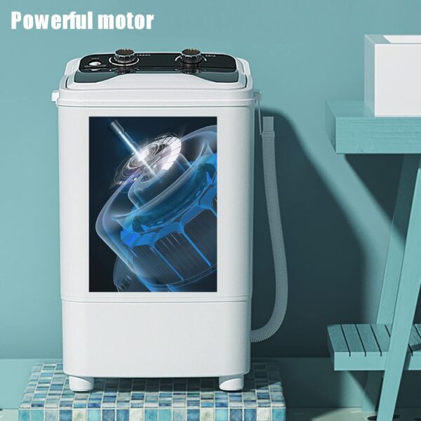 Bomn 6kg Washing Machine [ Wash, Spin, Rinse & Drain ] - Image 4