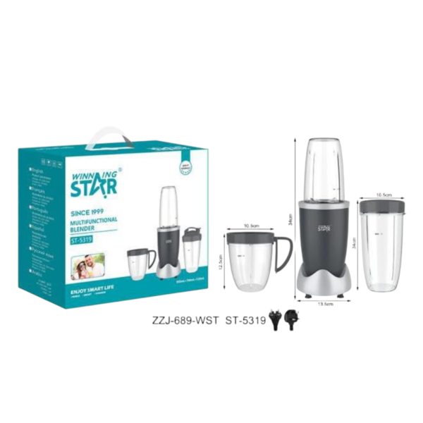 Winning Star Multifunctional Nutribullet Blender ST-5319 - Image 2