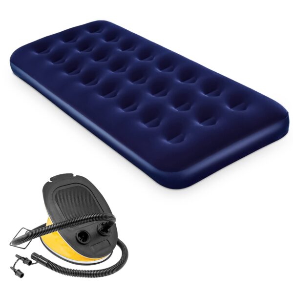 Camping Inflatable Air Mattress 4by6 with Free Pump - Image 2