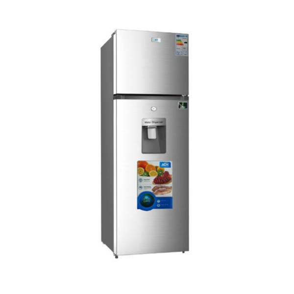 ADH 358L Refrigerator with Water Dispenser – Silver