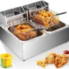 ADH 12L Electric Double Deep Fryer Dual Basket [ 6L+6L ]