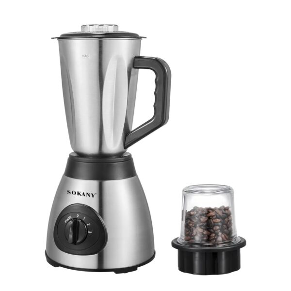 Sokany 2-In-1 Blender SK-03012 | 400W | 1.5L Jar | Stainless Steel Blades