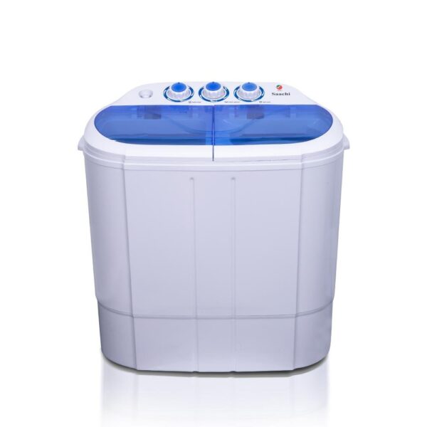 Saachi 3.5Kg Twin-Tub Washing Machine with Dehydration | NL-WM-6806