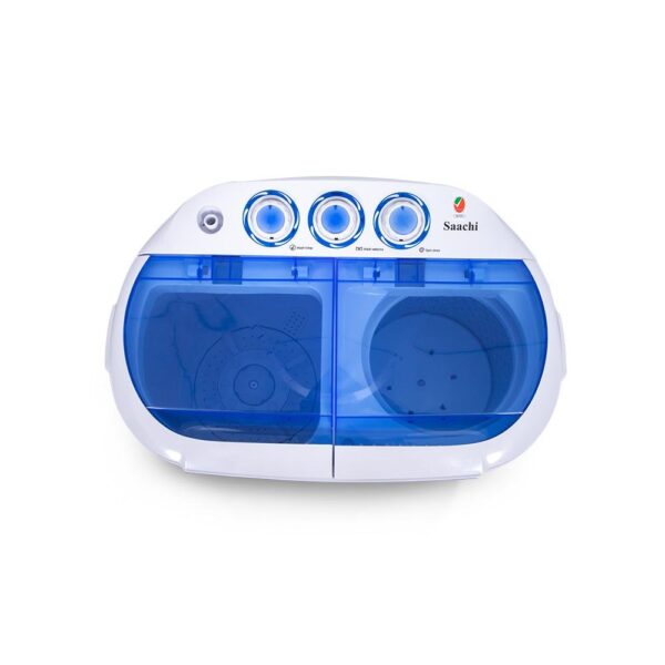 Saachi 3.5Kg Twin-Tub Washing Machine with Dehydration | NL-WM-6806 - Image 3