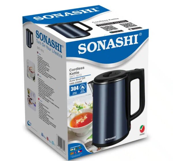 Sonashi 1.8 Litres Cordless Kettle SKT-1810 - Image 3