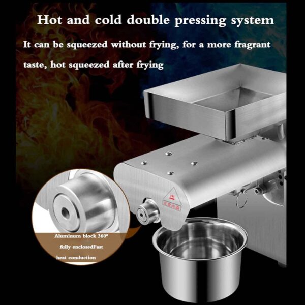 Digital Oil Press Machine with Temperature Control - Image 2