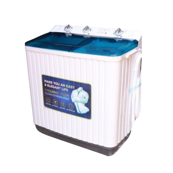 Pixel 8kg Twin Tub Top Load Washing Machine Semi Automatic/Manual