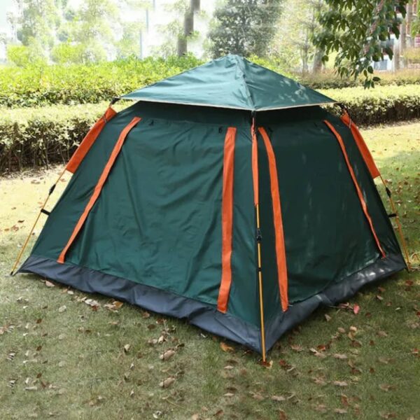 Camping Tent 6 People Green - Image 8