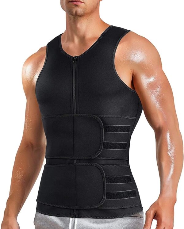 Body Shaper Men's Waist Trainer Sizes [L, XL, 2XL, 3XL]