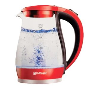 Hoffmans Glass Electric Kettle 2L 17108-HM-2537