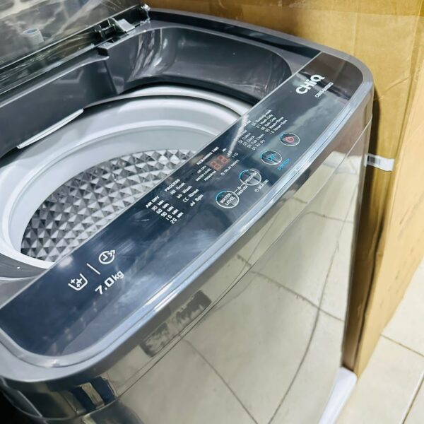 CHiQ 7kg Top Load Washing Machine CB65-600SK3 Automatic - Image 3