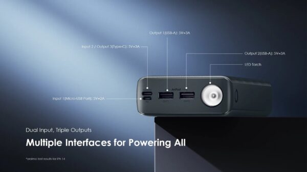 Oraimo 30000mAh 15W Power Bank PowerBox 300 - Image 4