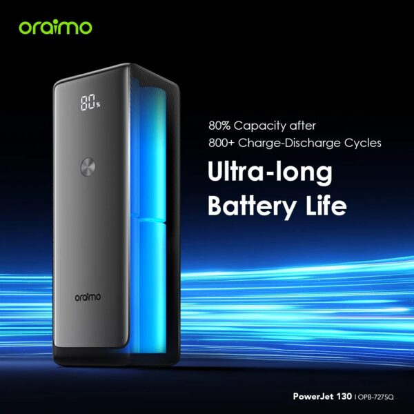 Oraimo PowerJet 130 27600mAh 130W Power Bank - Image 3