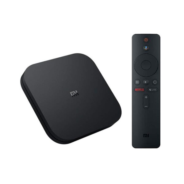 Xiaomi Mi Box S 4K UHD HDR Android TV Remote Streaming Media Player with Google Assistant Streaming Device 2nd Generation & Chromecast In-built