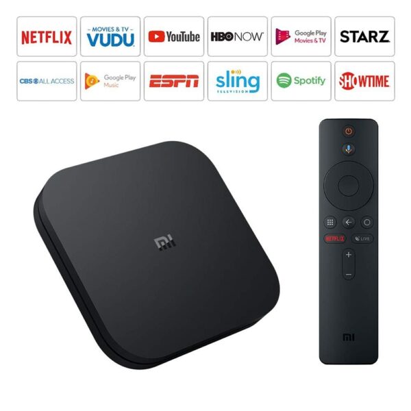 Xiaomi Mi Box S 4K UHD HDR Android TV Remote Streaming Media Player with Google Assistant Streaming Device 2nd Generation & Chromecast In-built - Image 4