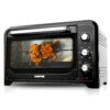Geepas 42L Mini Oven & Rotisserie – Electric Oven 2000W & 60 Minutes Timer – Grill Function & 6 Selectors for Baking, Roasting & Grilling - Accessories Included – 2 Years Warranty